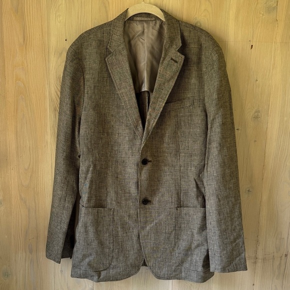 Uniqlo Men’s Linen Blazer Size XL - Picture 1 of 8